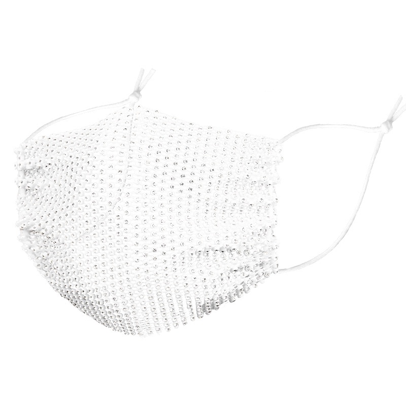 Spring and summer with diamond sequins mask women's thin section ...