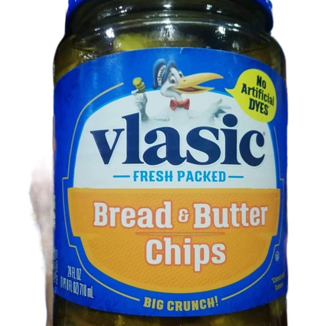 VLASIC BREAD AND BUTTER CHIPS(24oz)(710 ML) Shopee Philippines