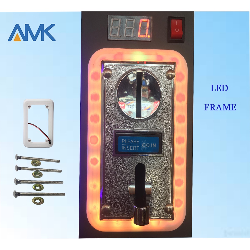 LED FRAME RGB 12V FOR UNIVERSAL COINSLOT 9x1x14.5cm, BEST FOR PISONET ...