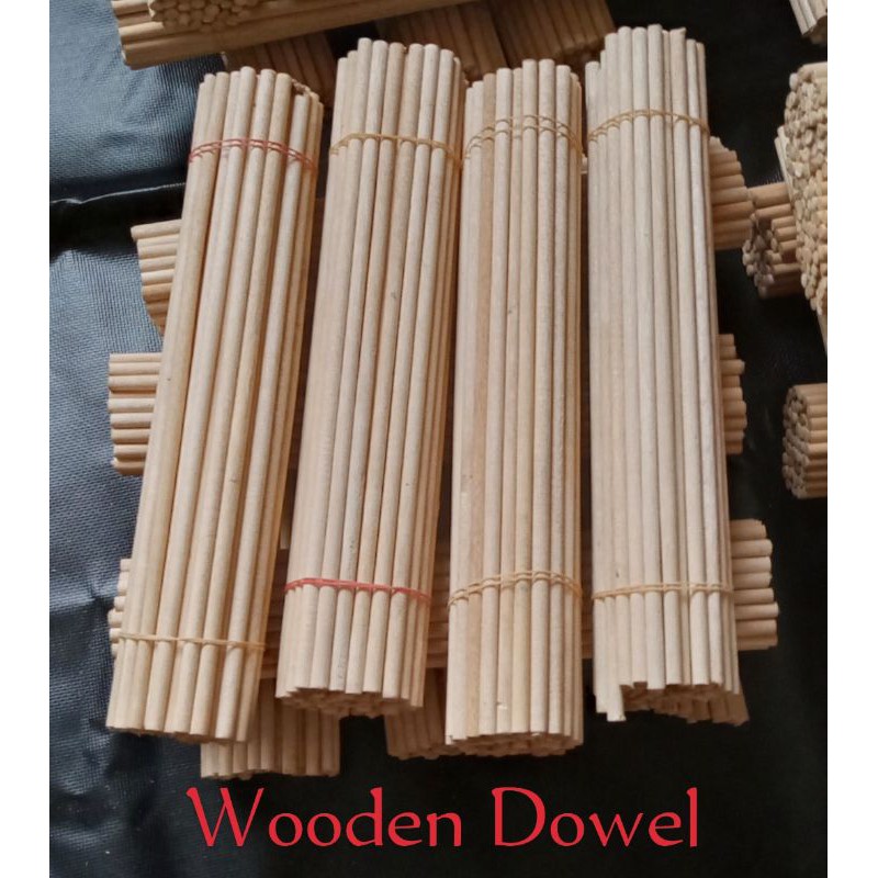 Wooden Dowel ( Small to Large )12" Shopee Philippines