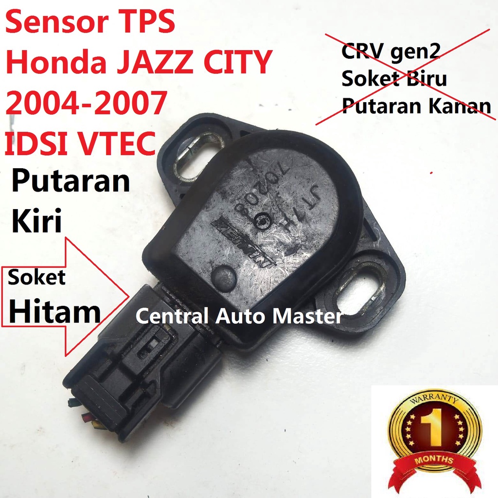 Tps Throttle Position Sensor Honda Jazz City Idsi Original Original