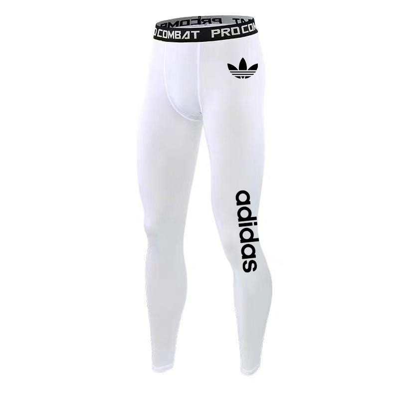 White adidas 2024 compression pants