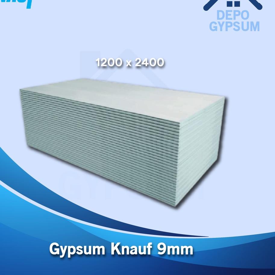 New Knauf Gypsum Board 09mm 1200x2400 Knauf Gypsum Board 9mm Thick Shopee Philippines