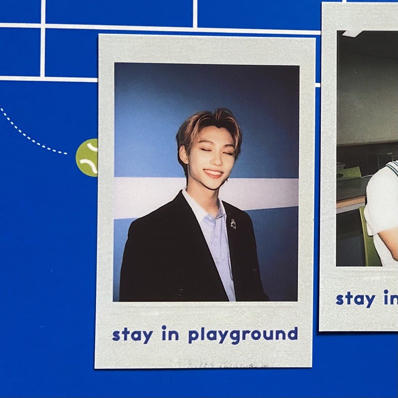 STRAY KIDS STAY IN PLAYGROUND 2ND PHOTOBOOK POLAROID | Shopee