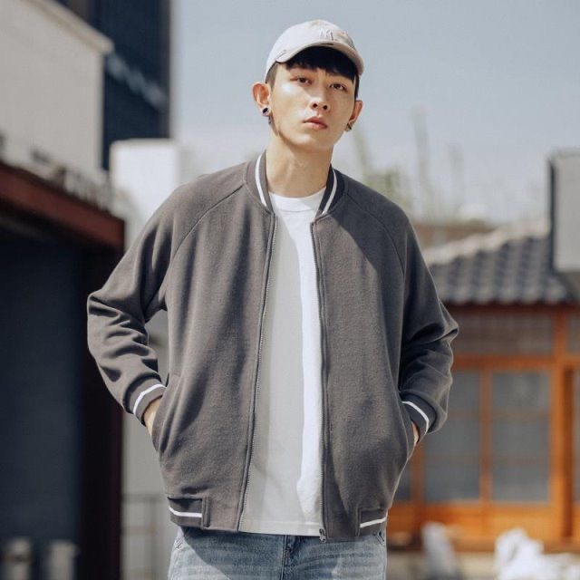 Bomber jacket shop korean style