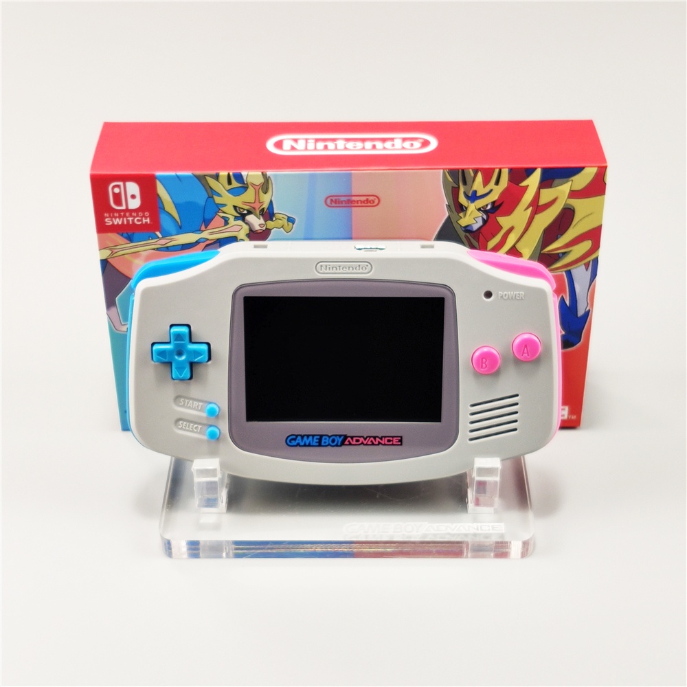 Replacement Housing Shell with Button for GBA IPS Screen Game Consoles ...