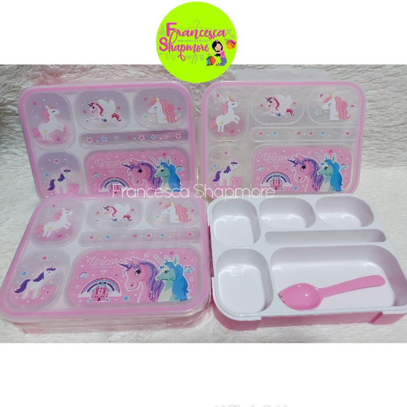 Bento Lunch Box for kids, bento box, unicorn lunch box, with FREEBIE