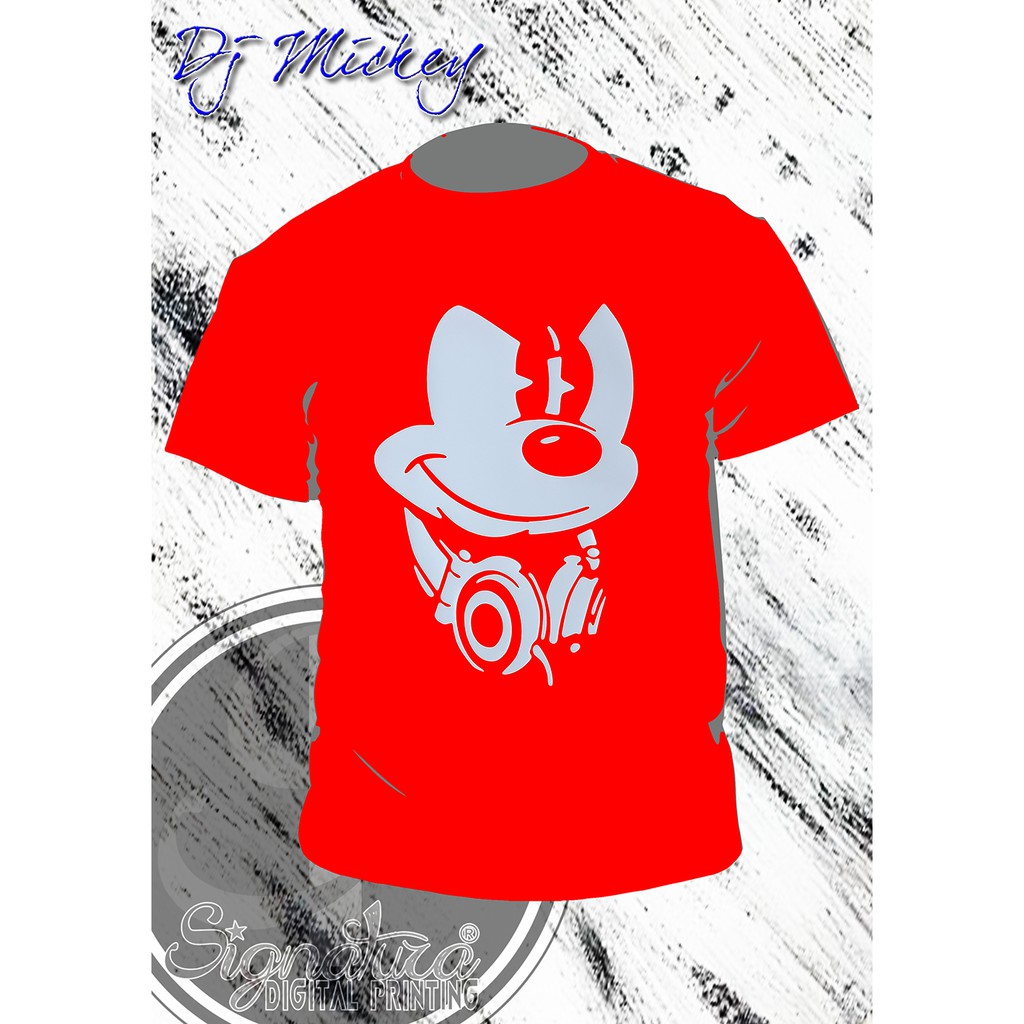 Mickey mouse hotsell t shirt logo