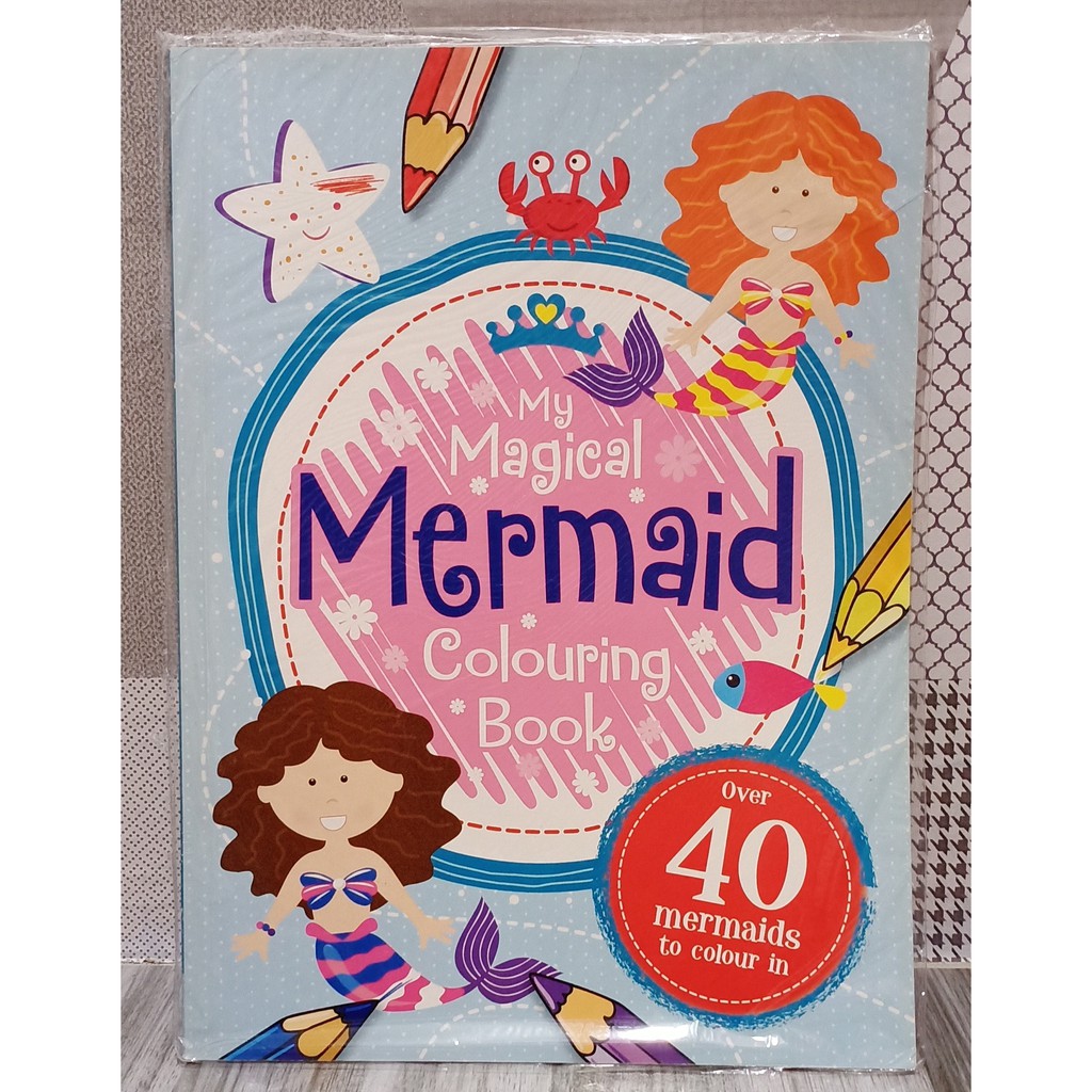 MY COLORING BOOK - MAGICAL MERMAID | Shopee Philippines