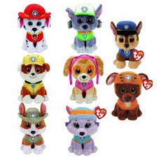 Ty paw clearance patrol beanie babies