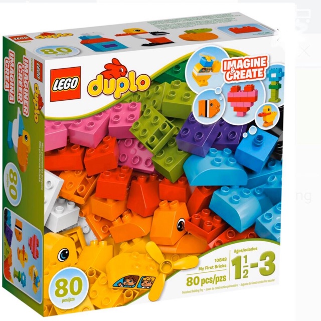 Lego duplo store 80 pieces 10848