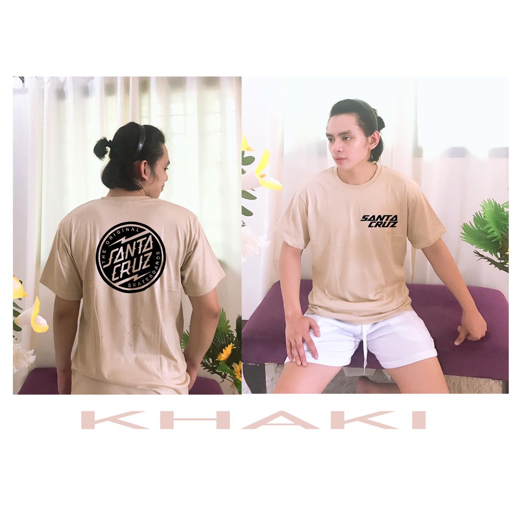 SANTA CRUZ Oversized T shirt For Men and Women High Quality 100