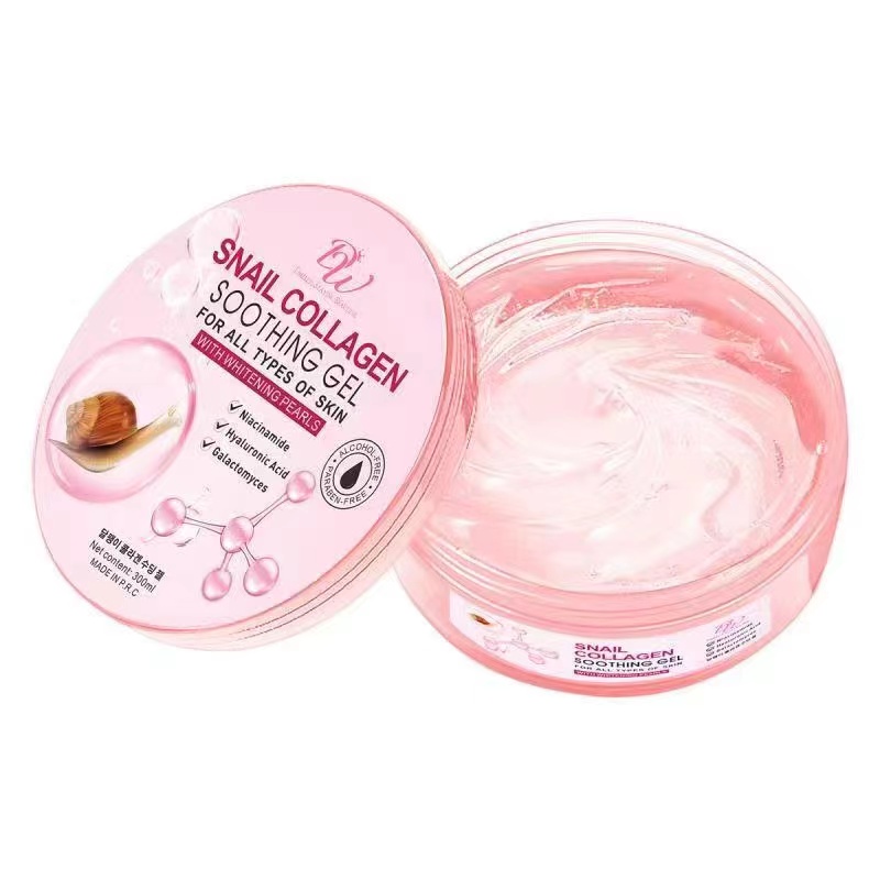 DW Snail Collagen Aloe Vera Gel Soothing Gel Moisturizing Brightrning