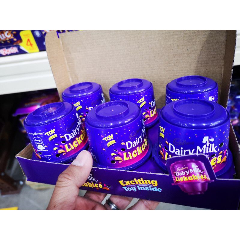 Cadbury Dairy Milk Lickables Chocolate 20g Authentic Shopee Philippines