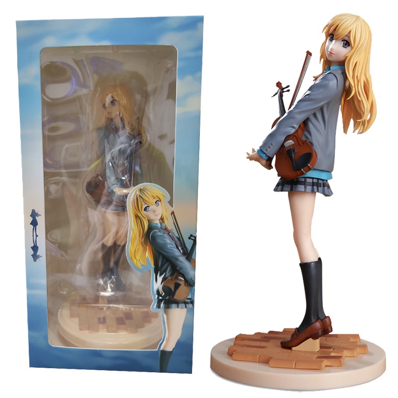 Your Lie In April Anime Kaori Miyazono Action Kaori Miyazono Figure Girl Collectible Model Toys