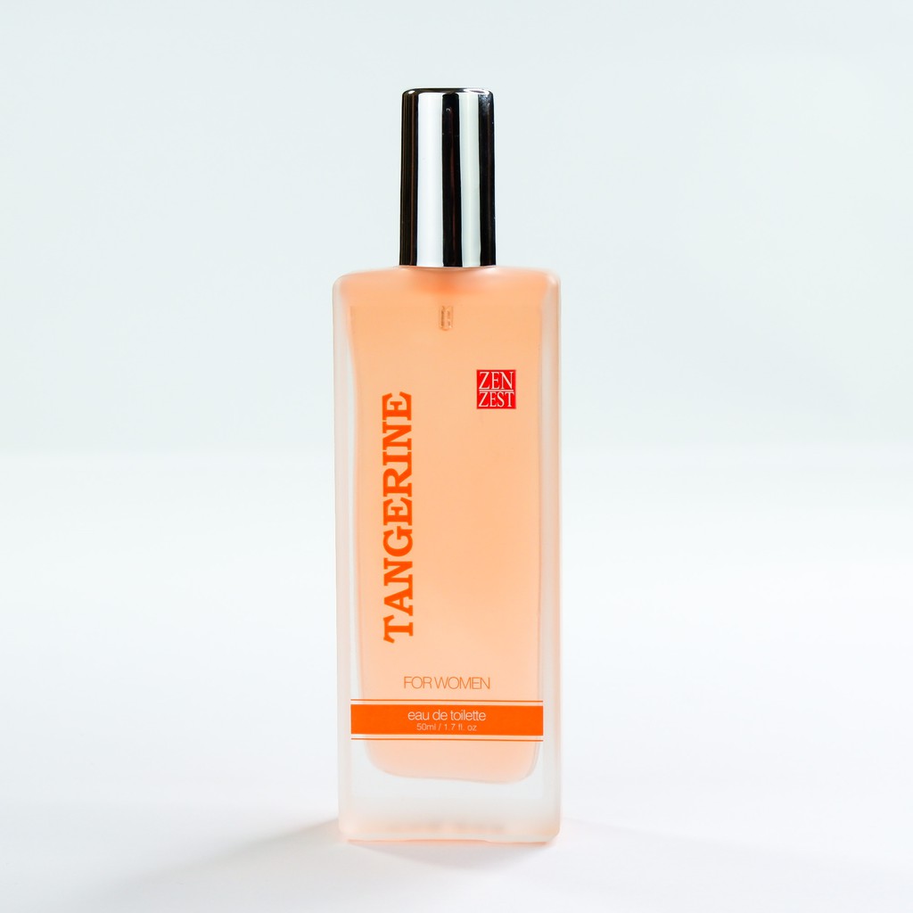 Zen Zest Oil Based Eau De Toilette Perfume For Women 50mL TANGERINE Long lasting Fruity