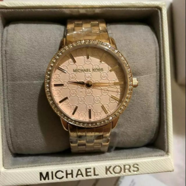 Authentic Michael Kors Argyle Rose Gold Tone Stainless Steel Watch