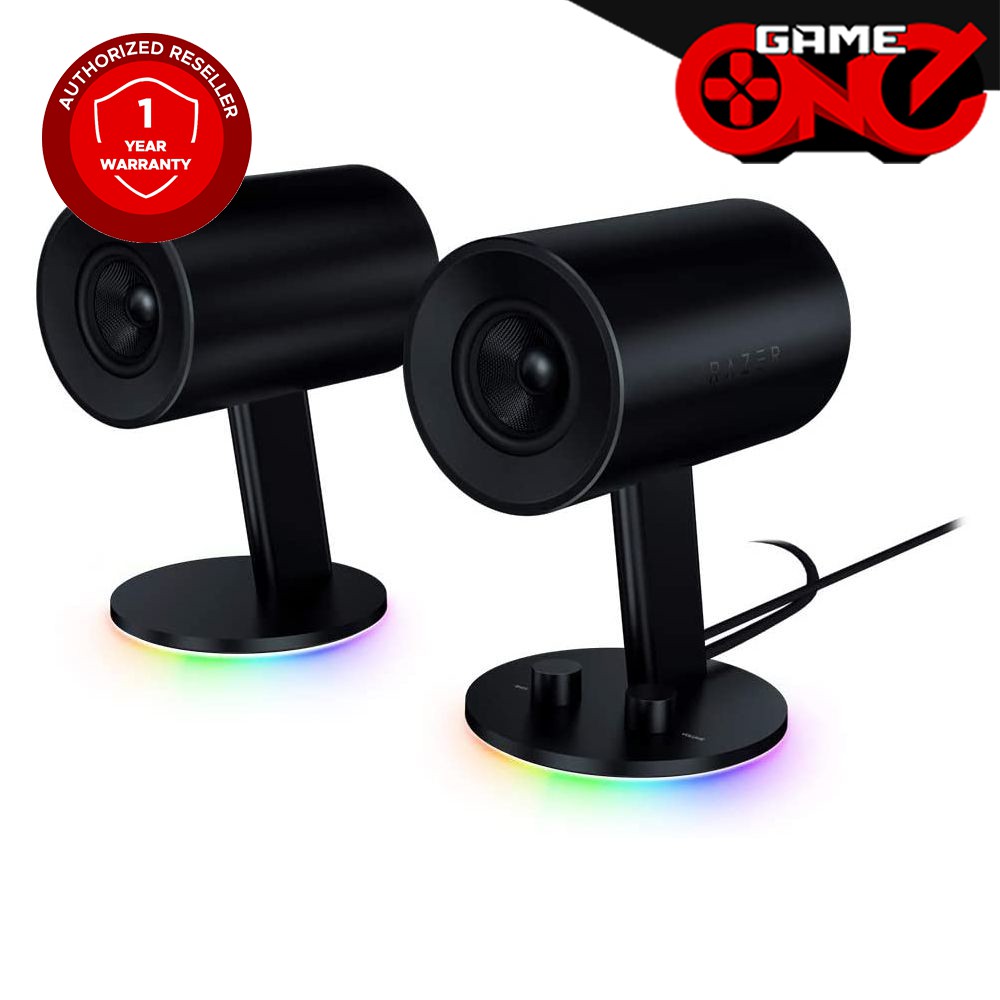 Razer Nommo Chroma RGB 2.0 Gaming Speakers | Shopee Philippines