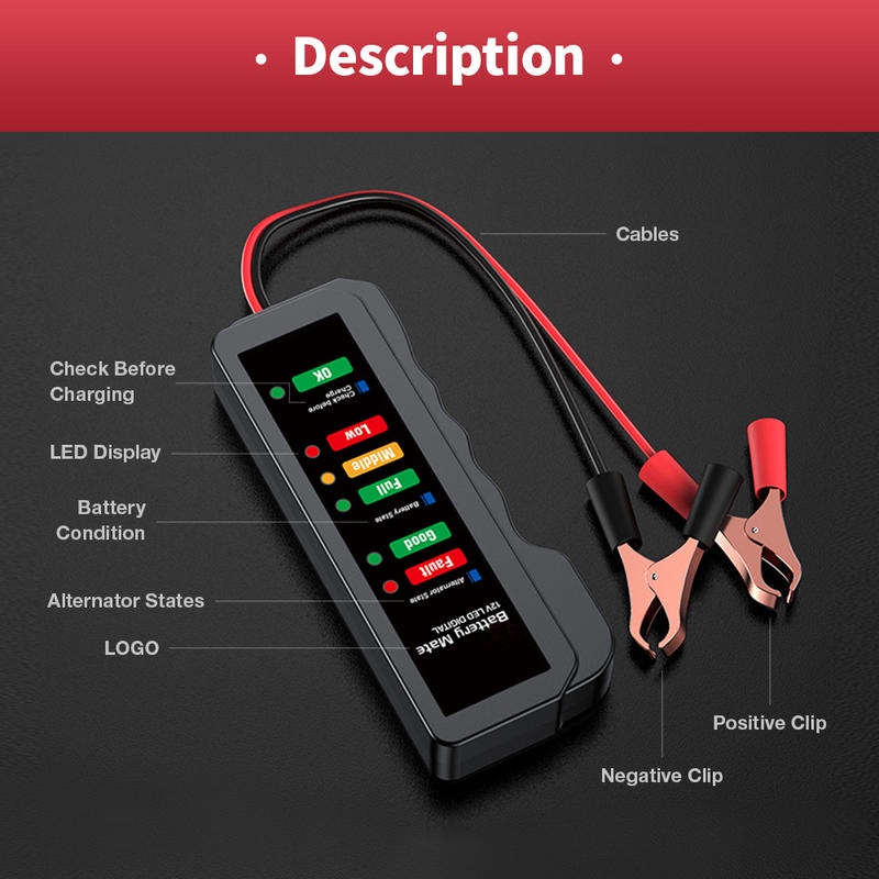 hot stocktester test status alternator charging capacity display