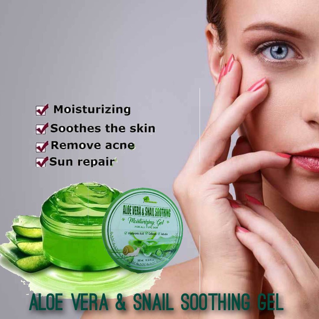 ALOE VERA & SNAIL SOOTHING GEL Shopee Philippines