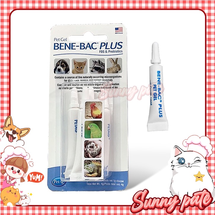 Pet Gel Bene-bac Plus - Digestive Enzyme Gel - 1 tube of 4g | Shopee ...