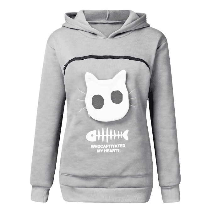 Carry cat hoodie hotsell