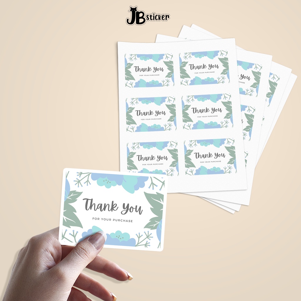 50pcs Thank you for your purchase Sticker Label, Packaging Labels ...