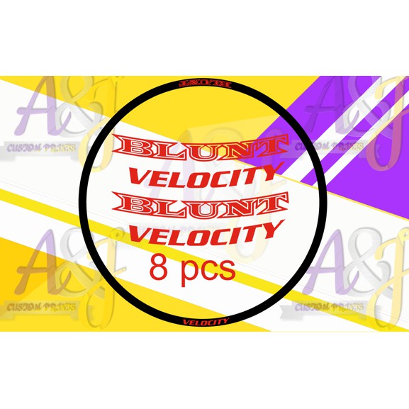 velocity wheel rims bicycle design set stickers | Shopee Philippines