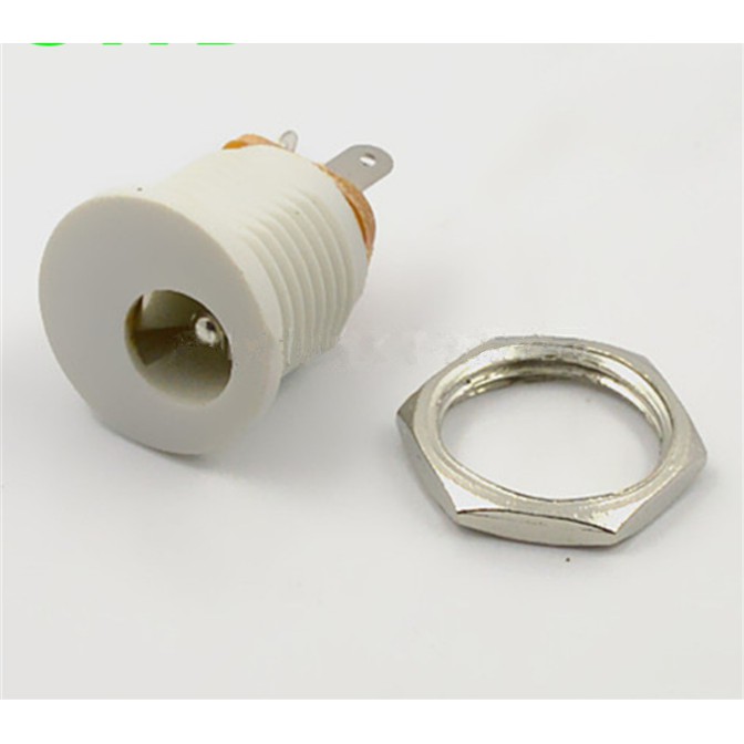 DC-022 DC power Supply Jack socket with nut power socket 5.5*2.1MM ...