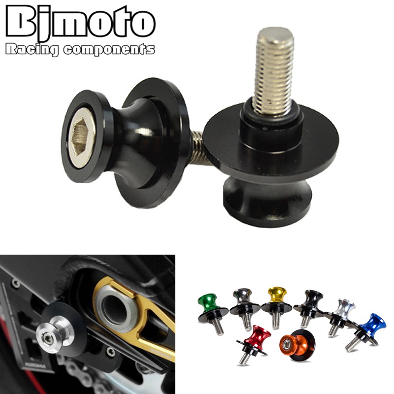 Motorbike M10 Swingarm Spool sliders For Kawasaki Ninja 250 ER6 Z250