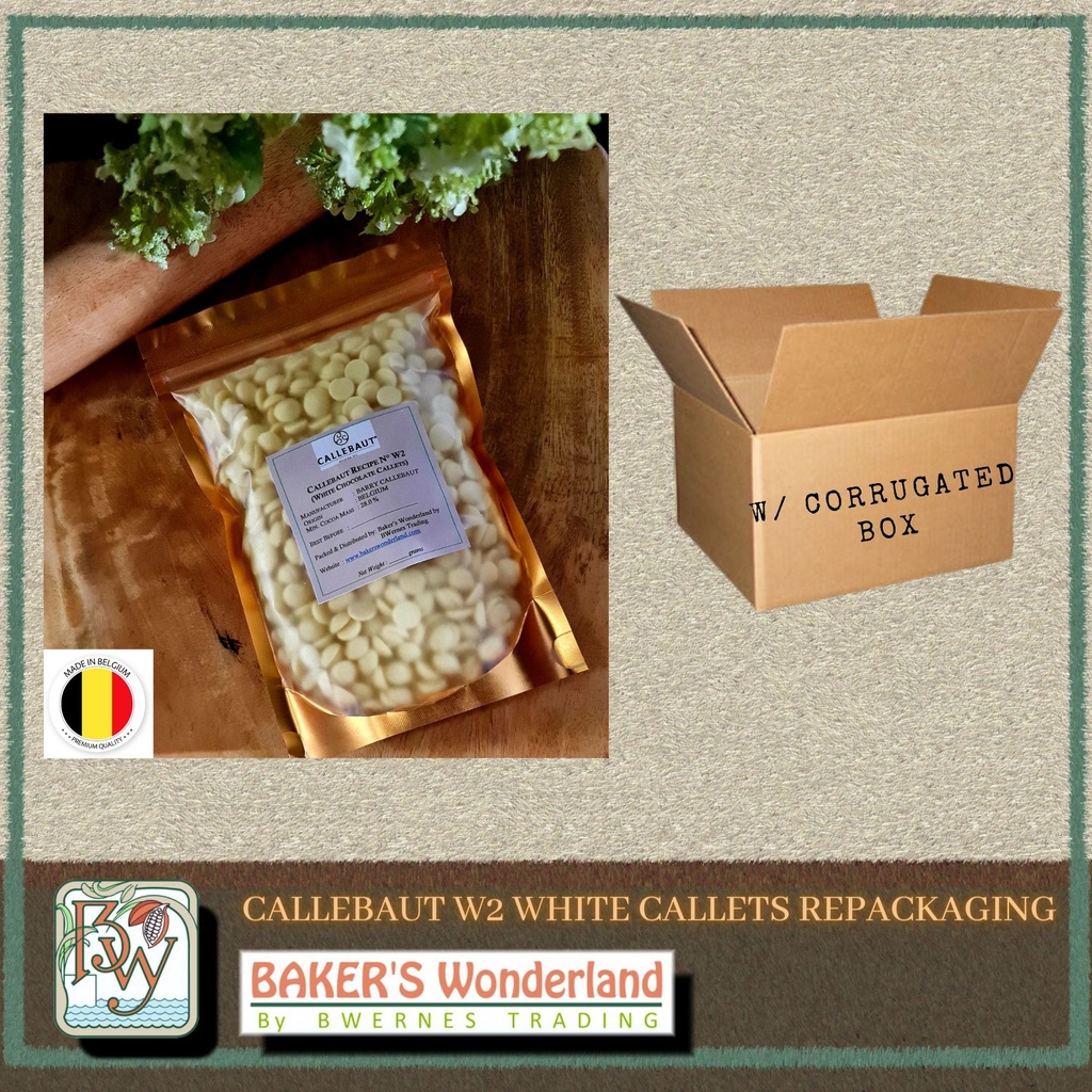 Standard Quality White Chocolatey Callets 1kg - Bakers Street- Smooth - View #2