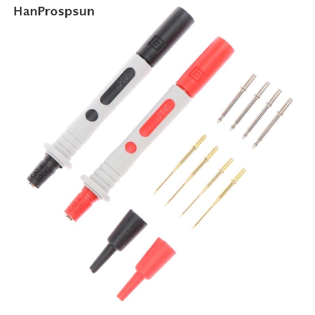 Hp> 2 PCS Multimeter Probe Replaceable gilded Needle Multipurpose Test