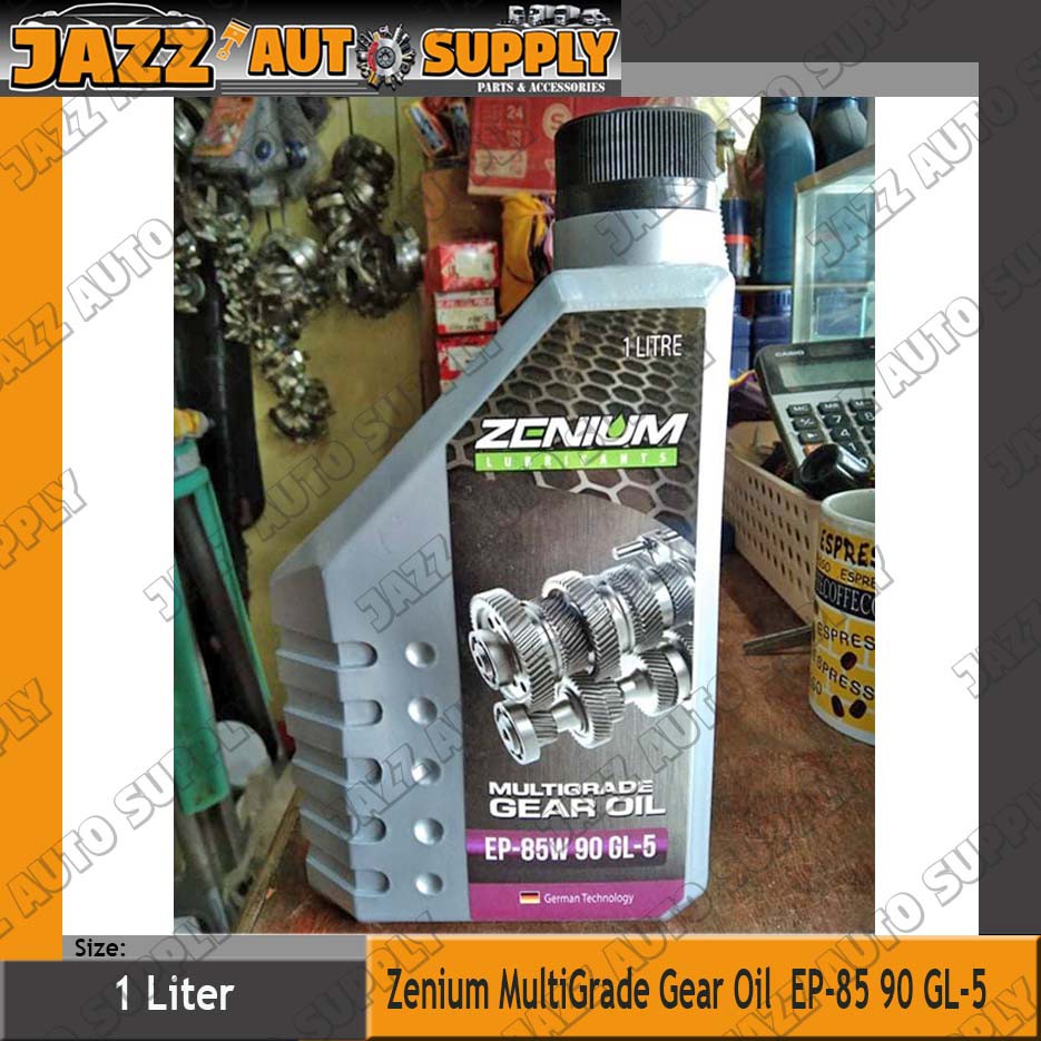 Zenium MultiGrade Gear Oil EP85W 90 GL5 1Liter Shopee Philippines