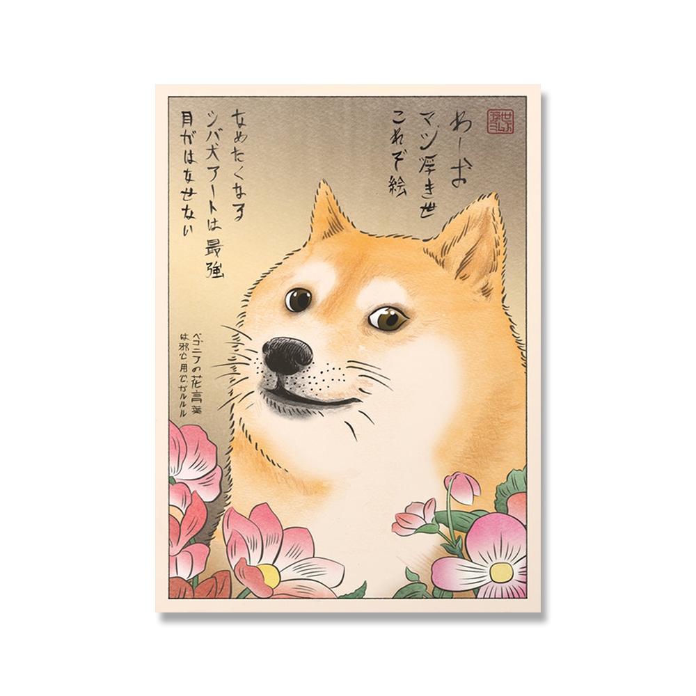 Vintage Japan Ukiyoe Style Canvas Painting Posters Cat Wall Pictures ...