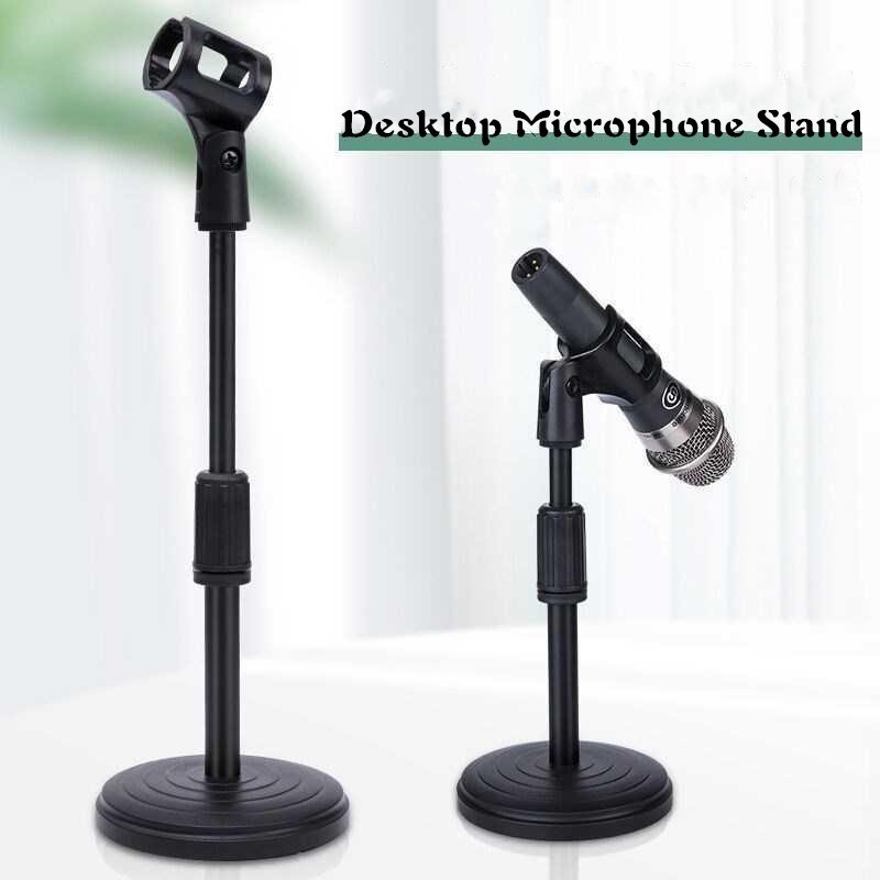 heavy duty adjustable microphone stand, table miccrophone holder ...