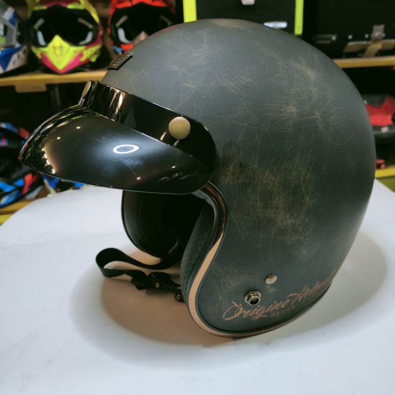 half face helmet Classic(ORIGINE) | Shopee Philippines