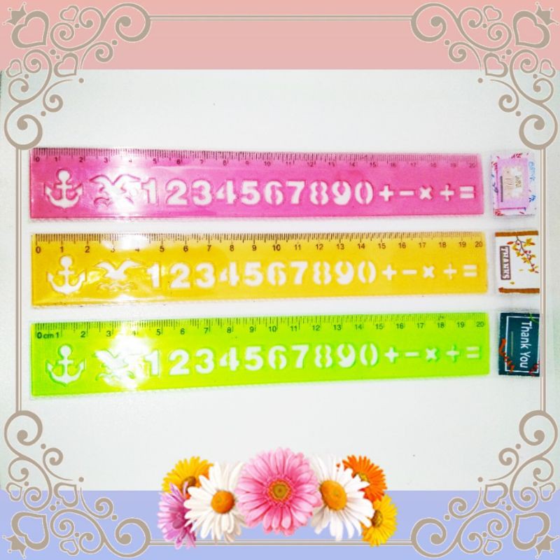 Ruler Size 20cm Ruler | Shopee Philippines
