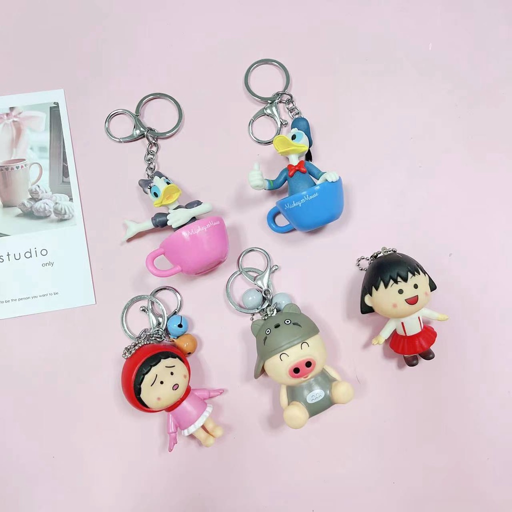 EMIE New arrival fashion Korean good quality cute3D style keychain So ...