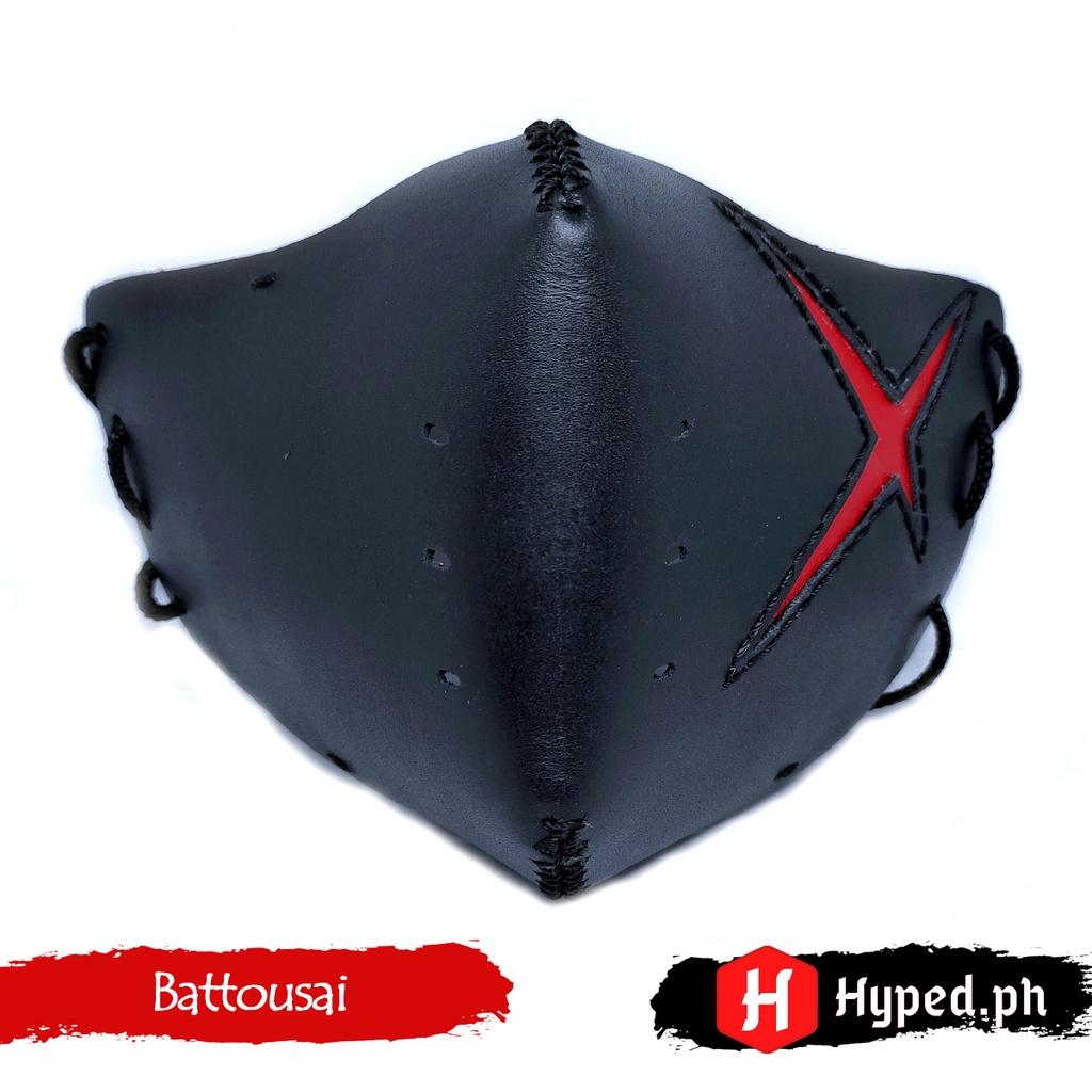 Battousai (Rurouni Kenshin) Leather Face Mask | Shopee Philippines