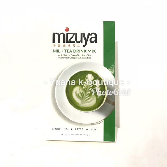 Mizuya matcha milk tea Shopee Philippines