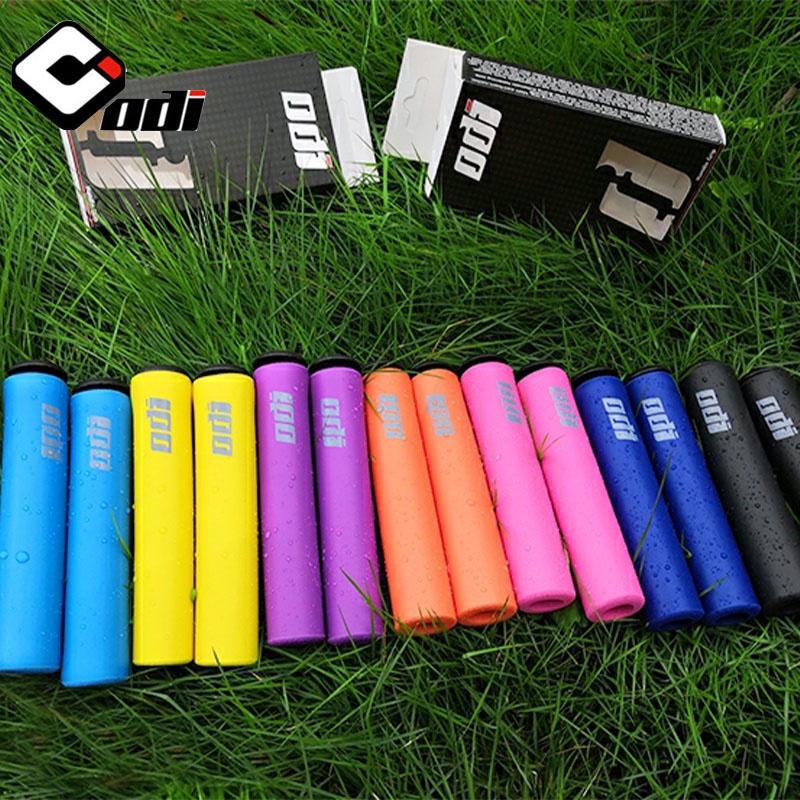 ready stock Odi Bicycle Grip Silicone Ultralight multicolor MTB Bike