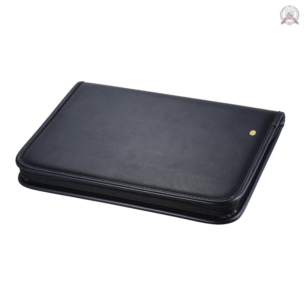 J R Multifunctional Professional Business Zippered Portfolio Padfolio ...