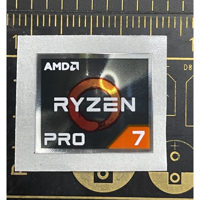 Amd Ryzen 7 pro Original logo Sticker | Shopee Philippines