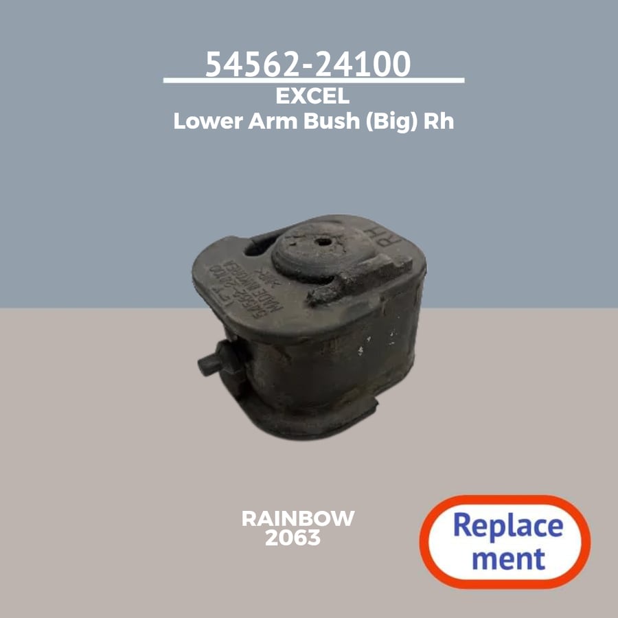 Lower Arm Bush Big RH for HYUNDAI Excel [Replacement] Part#; 54562 ...