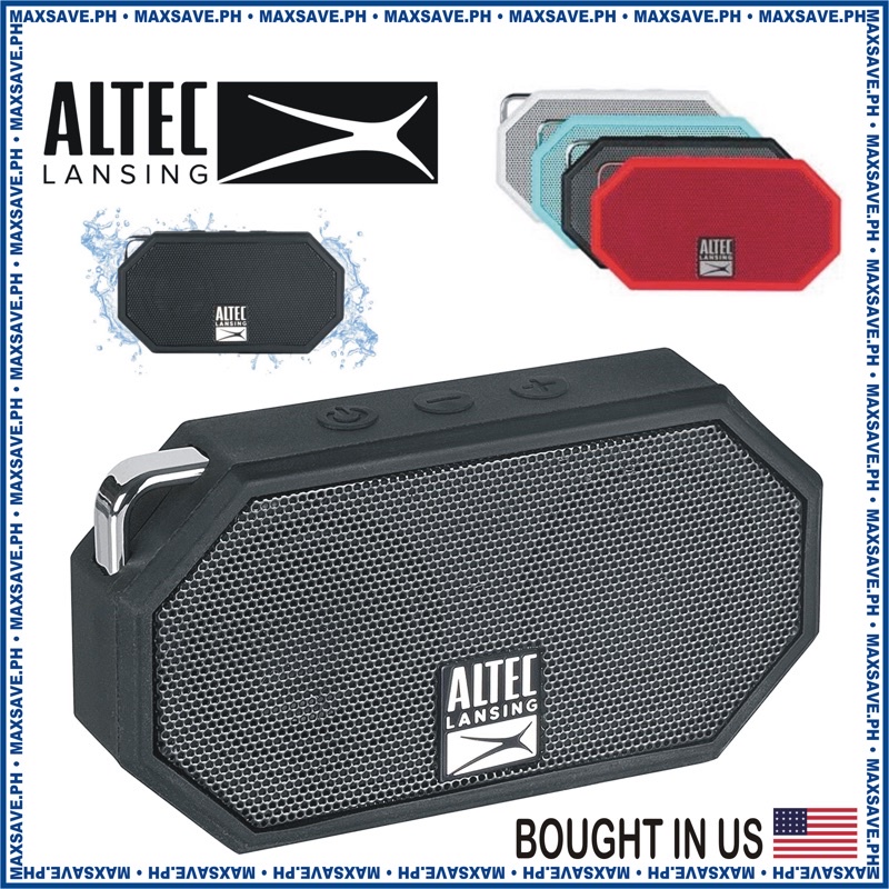 Altec lansing mini h20 best sale waterproof bluetooth portable speaker