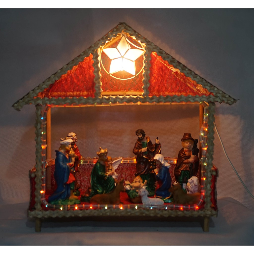 Christmas Belen with Lights (Large) Shopee Philippines