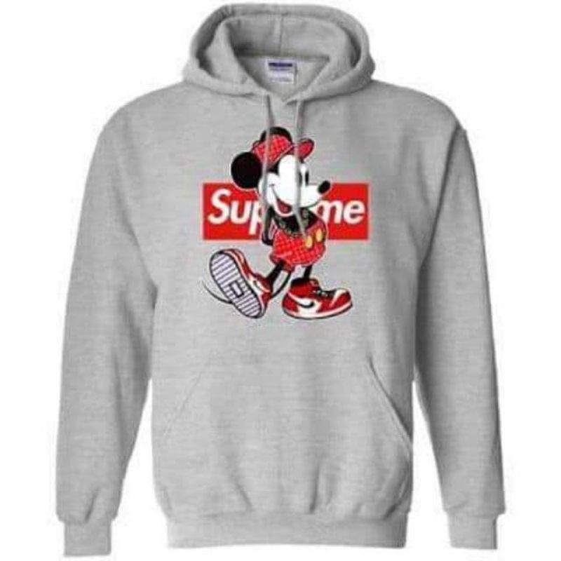 Supreme hoodie mickey store mouse