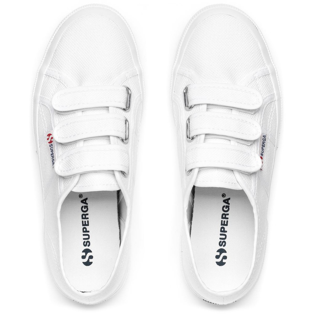 Superga velcro leather store