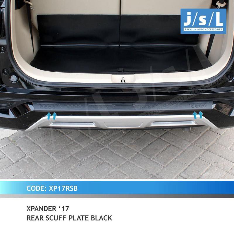 Mitsubishi Xpander plastic rear Sillplate Sill Plate | Shopee Philippines