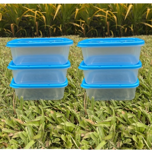 LHK 3/6PCS Tupperware Plastic Lunch Bento Box Food Container with Lid ...